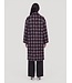 EDITED ED IGNACIO COAT PINK/GREY CHECK