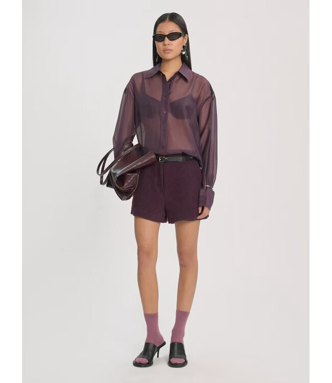 EDITED ED OTTILIA BLOUSE PLUM PERFECT