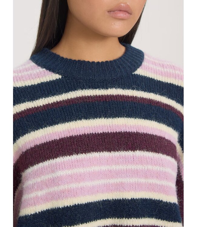 EDITED ED LAINEY JUMPER MULTISTRIPE