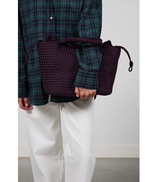 MARREA MA HANDTAS  MEDIUM AUBERGINE