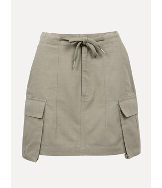 LES SOEURS LS JOAN RIBSTOP SKIRT SAGE