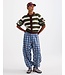 STIEGLITZ ST MOYA CARDIGAN STRIPE BROWN/GREEN/BIRCH
