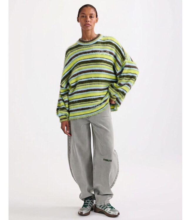 STIEGLITZ ST TONIO PULL STRIPED BROWN/YELLOW/BLUE