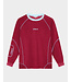 STIEGLITZ ST SILVANA TERRY SWEATER  RED