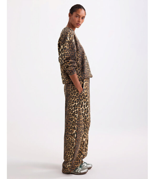 STIEGLITZ ST SABRINA SWEATER BROWN AOP