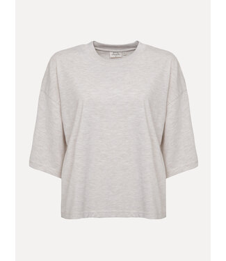LES SOEURS LS TIARA TSHIRT BEIGE MELANGE