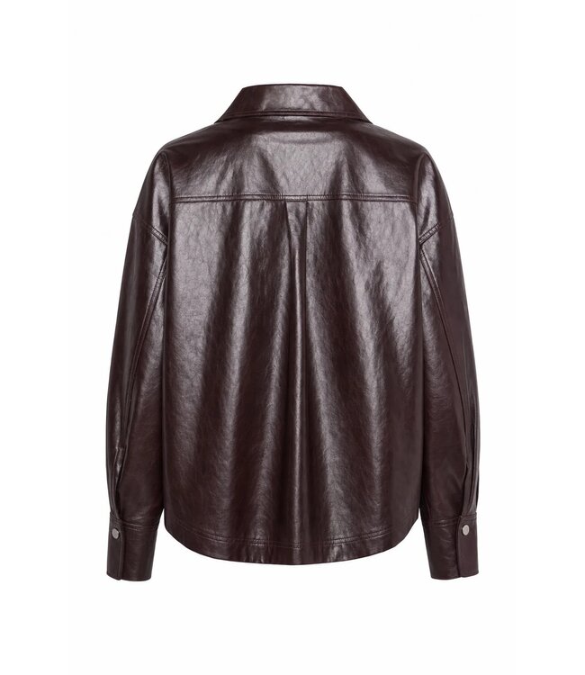 JIJI JI ELLIOT SHIRT BORDEAUX