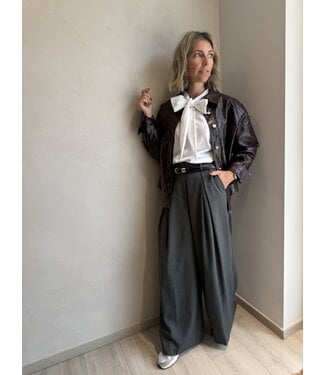 JIJI JI ELLIOT SHIRT BORDEAUX