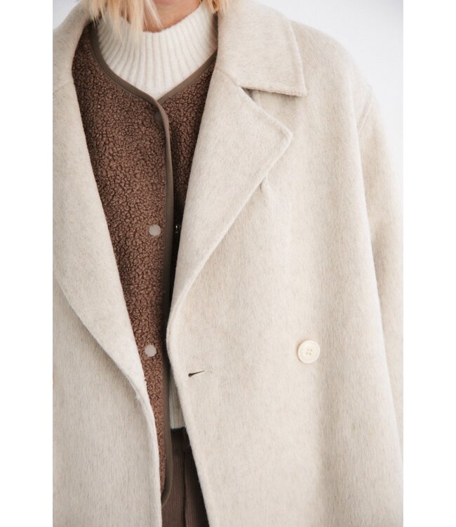 MUS & BOMBON MBB DEW LONG COAT GREY