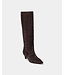 SOFIE SCHNOOR SS NOREENSW ANKLE SUEDE BOOT DARK COFFEE