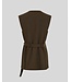 MOSS CPH MSCH CABRIE WAISTCOAT FOREST MELANGE