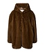 YAS YASSINDA LS FURRY JACKET DARK OLIVE