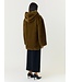 YAS YASSINDA LS FURRY JACKET DARK OLIVE