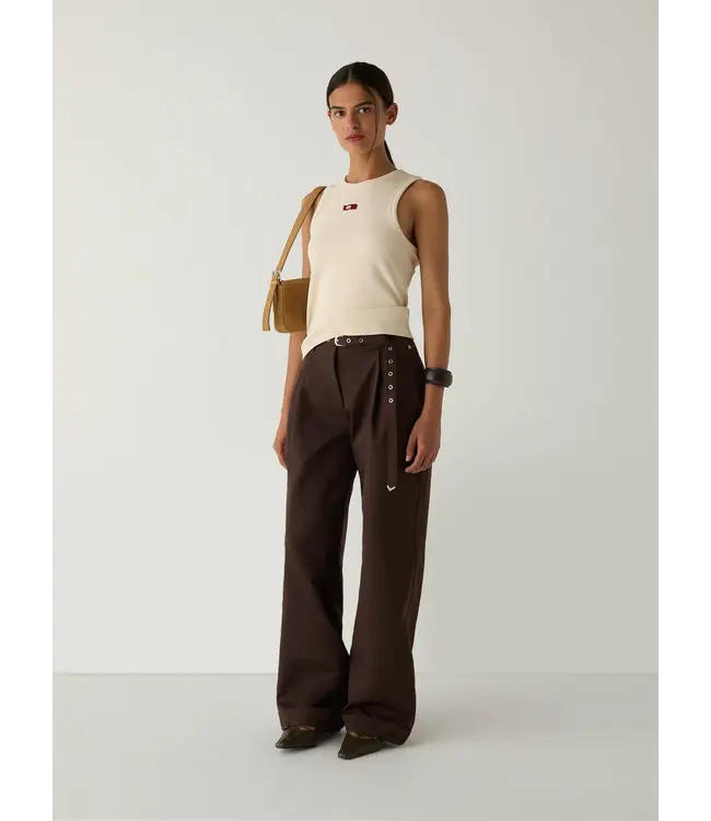 LAAGAM LA VALEA PANTS BROWN