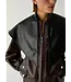 LAAGAM LA NOOR BOMBER JACKET BROWN