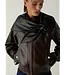 LAAGAM LA NOOR BOMBER JACKET BROWN
