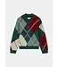 LAAGAM LA LAUFEY KNIT GREEN CHECKED