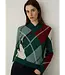 LAAGAM LA LAUFEY KNIT GREEN CHECKED