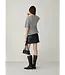 LAAGAM LA ELODIE SHORT SKIRT DARK GREEN