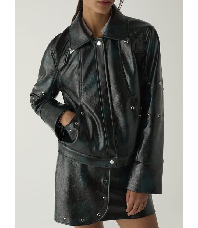 LAAGAM LA THEA JACKET GREEN