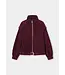 LAAGAM LA SIGNY BOMBER JACKET BURGUNDY