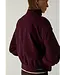 LAAGAM LA SIGNY BOMBER JACKET BURGUNDY