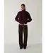 LAAGAM LA SIGNY BOMBER JACKET BURGUNDY