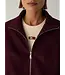 LAAGAM LA SIGNY BOMBER JACKET BURGUNDY