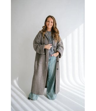 HELD HE NOOR JACKET LONG CHECK