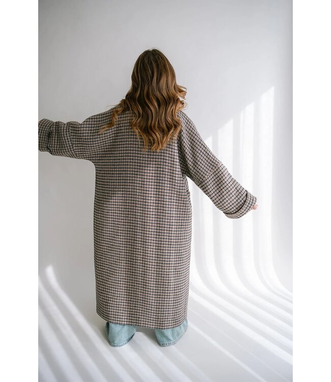 HELD HE NOOR JACKET LONG CHECK
