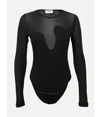 LES SOEURS LS SIDNEY LS BODY MESH BLACK