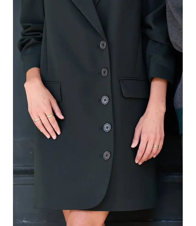 LES SOEURS LS HELEN BLAZER DRESS FOREST