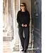 LES SOEURS LS CAROLE SWEATER MESH BLACK