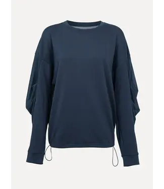 LES SOEURS LS CAROLE SWEATER MESH NAVY