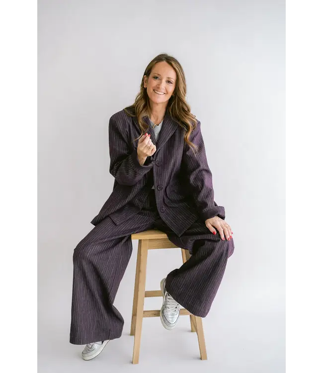 HELD HE ARTHUR BLAZER PRUME STRIPE JEANS