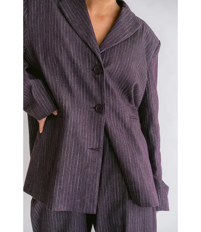 HELD HE ARTHUR BLAZER PRUME STRIPE JEANS