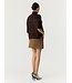 YAS YASTILDE 2/4 MOHAIR BLEND KNIT PULLOVER MOLE MEL