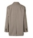 YAS YASCHEKKA LS OVERSIZE BLAZER NOOS BLACK/CHECKS