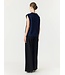YAS YASJOHI SL WOOL BLEND KNIT VEST NAVY BLAZER