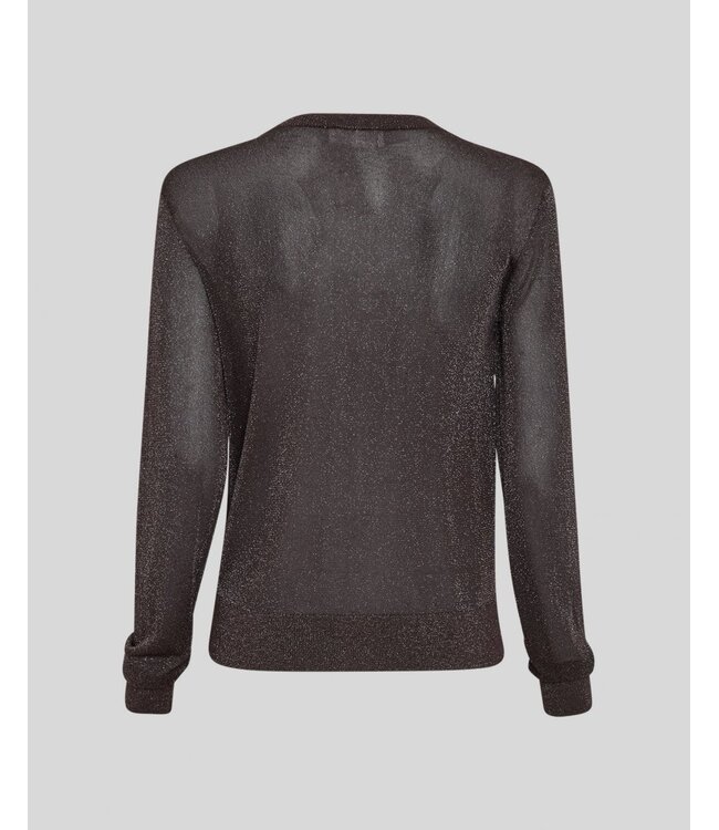 MOSS CPH MSCH SHIRLEY CARDIGAN MOLE/SILVER