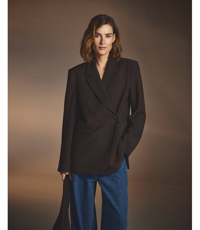 MOSS CPH MSCH VEGA LOOSE BLAZER MOLE