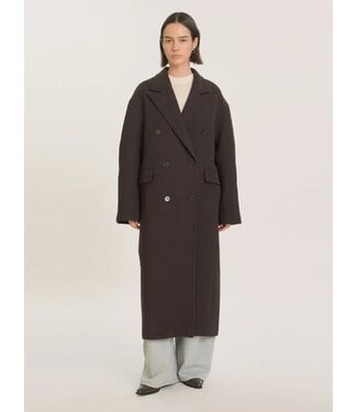 EDITED ED HAIMA COAT BLACK COFFEE