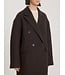 EDITED ED HAIMA COAT BLACK COFFEE