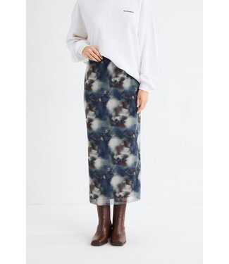 MUS & BOMBON MBB MYSTICA SKIRT BLUE PRINT ALO