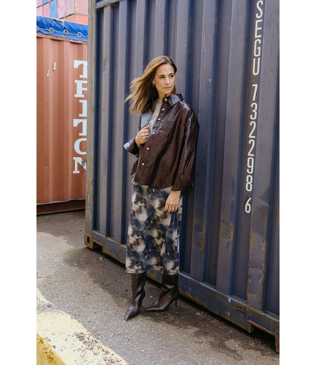 MUS & BOMBON MBB MYSTICA SKIRT BLUE PRINT ALO