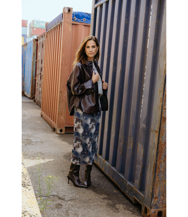 MUS & BOMBON MBB MYSTICA SKIRT BLUE PRINT ALO