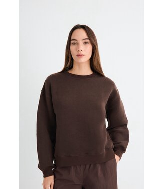 MUS & BOMBON MBB GRACE SWEATER CHOCOLATE