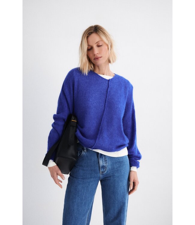 MUS & BOMBON MBB LUMEN OVERSIZED PULL KLEIN BLUE