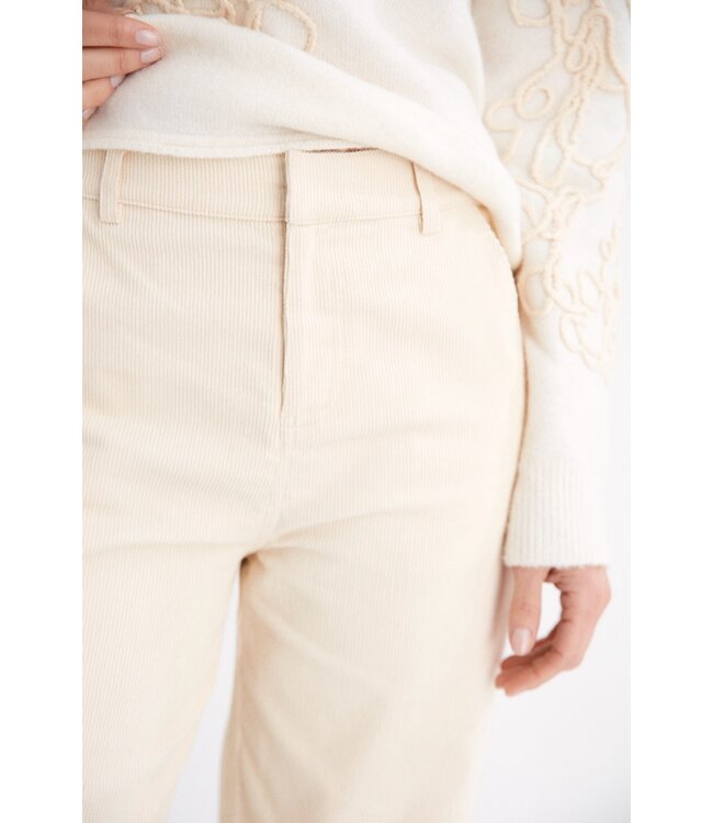 MUS & BOMBON MBB ORION CORDUROY PANTS ECRU