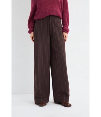 MUS & BOMBON MBB URIEL PANTS BROWN STRIPE